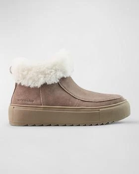 推荐Amour Suede Faux Fur Cozy Booties商品