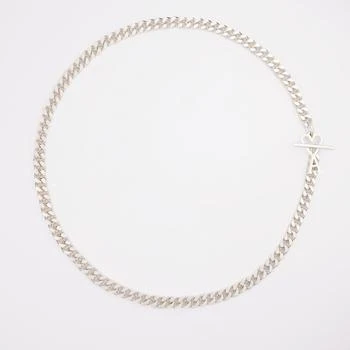 推荐AMI De Coeur Silver-Tone Chain Necklace商品