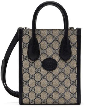 古驰托特包, Gucci | 米色迷你 Interlocking G 托特包商品图片 