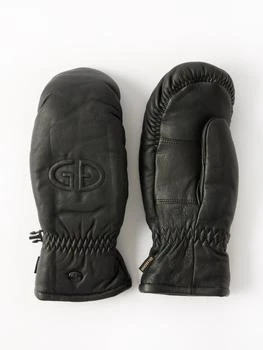 Goldbergh | Hilja logo-embossed leather gloves,商家MATCHES,价格¥1341