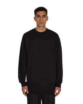 推荐Padded Crewneck Sweatshirt Black商品