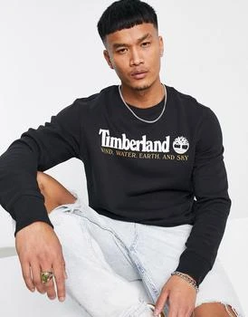 推荐Timberland yc core front logo sweatshirt in black商品