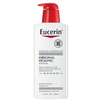 Eucerin | Original Healing Rich Lotion Fragrance Free商品图片,独家减免邮费