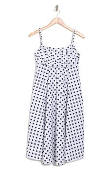 CAROLINE CONSTAS是什么牌子, CAROLINE CONSTAS | Pheobe Polka Dot Midi Dress商品图片 3.8折