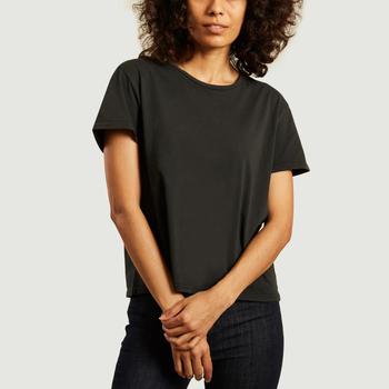 推荐Lisa cropped t-shirt Anthracite Nudie Jeans商品