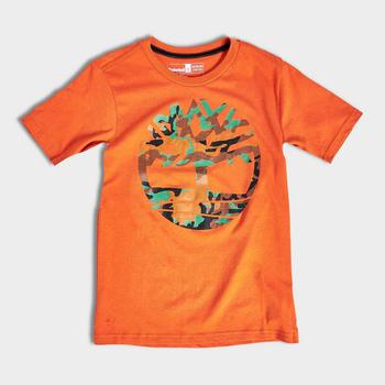 推荐Kids' Timberland Big Tree Logo Camo T-Shirt商品