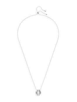 商品Swarovski | Mesmera Rhodium-Plated & Swarovski Crystal Octagonal Pendant Necklace,商家Saks Fifth Avenue,价格¥1699图片