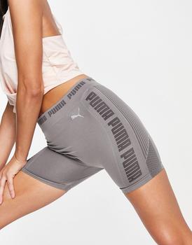 Puma | Puma Evoknit Seamless 5inch shorts in charcoal grey商品图片,8.6折