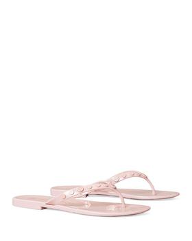 Tory Burch | Women's Studded Jelly Thong Sandals商品图片,7折, 独家减免邮费