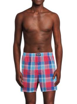 Classic Fit Plaid Boxers product img