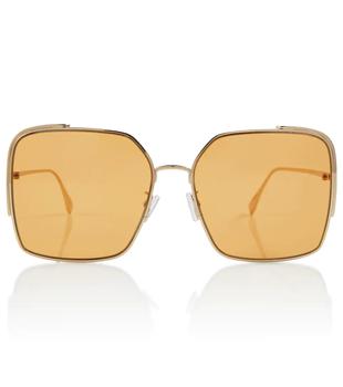 Fendi | O'Lock oversized sunglasses商品图片,