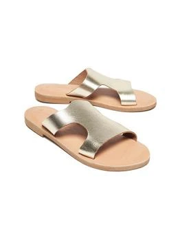 ALETA SANDALS | Helmet Slide_Gold,商家W Concept,价格¥760