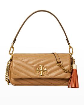 tory burch好不好, Tory Burch | Kira Small Flap Chevron-Quilt Shoulder Bag商品图片 7.4折