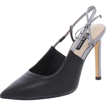 Nine West行李箱, Nine West | Nine West Womens Tibby Leather Dressy Slingback Heels商品图片 6.5折