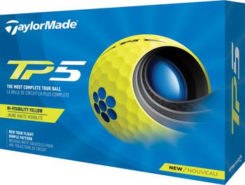 商品TaylorMade | TaylorMade 2021 TP5 Yellow Golf Balls,商家Dick's Sporting Goods,价格¥415图片