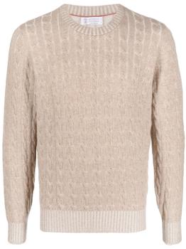 Brunello Cucinelli | Brunello Cucinelli Round-Neck Sweater商品图片,5.9折