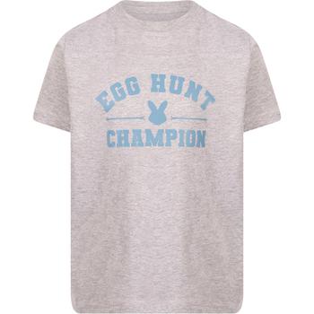 韩国美妆蛋, Sweet Wink | Egg hunt champion t shirt in grey商品图片 4.4折×额外7.5折, 额外七五折