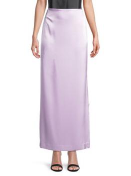 St. John | Satin Maxi Skirt商品图片,2.8折