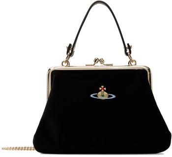 Vivienne Westwood | Black Granny Frame Bag商品图片,额外8.5折, 独家减免邮费, 额外八五折