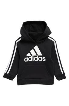Adidas | Kids' Fleece 3-Stripes Hoodie Pullover商品图片,5.4折