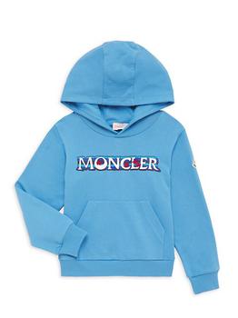 商品Moncler | Little Boy's & Boy's Tropical Logo Sweatshirt,商家Saks Fifth Avenue,价格¥2540图片