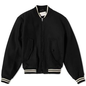 推荐Dries Van Noten Vellow Wool Bomber Jacket商品