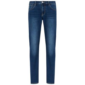 Armani Exchange | Armani Exchange J13 Slim Fit Jeans - Stone Wash Blue商品图片,
