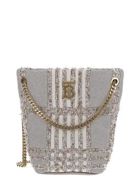 巴宝莉水桶包, Burberry | Needle Punch Canvas Small Lola Bucket Bag商品图片 