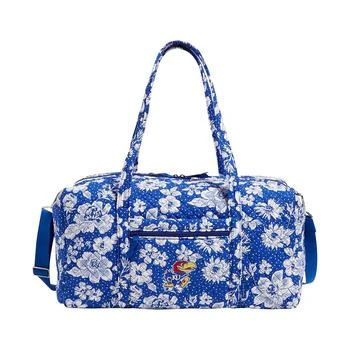 Vera Bradley | Kansas Jayhawks Rain Garden Large Travel Duffel Bag 