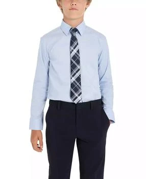 Kenneth Cole | Big Boys Solid Classic Shirt and Tie Set,商家Macy's,价格¥196