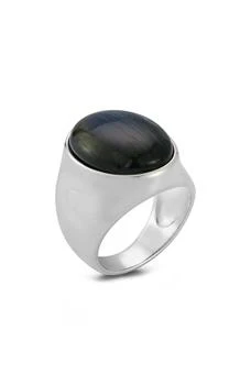 Yield of Men | Sterling Silver Labradorite Signet Ring,商家Nordstrom Rack,价格¥937