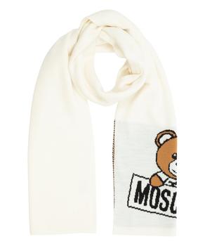 商品Moschino | Moschino Teddy Bear Intarsia Knit Scarf,商家Cettire,价格¥536图片