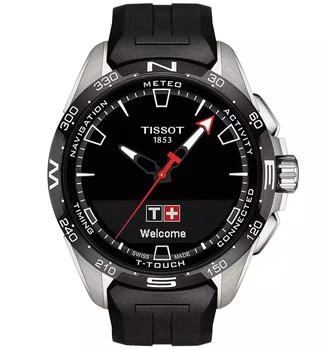 Tissot | Men's Swiss T-Touch Connect Solar Black Rubber Strap Smart Watch 48mm,商家Macy's,价格¥8042