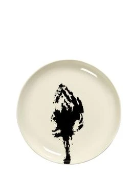 SERAX | Set Of 2 19cm Feast Black & White Plates,商家LUISAVIAROMA,价格¥344