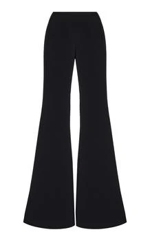 推荐Carolina Herrera - Low-Rise Flared Pants - Black - US 4 - Moda Operandi商品