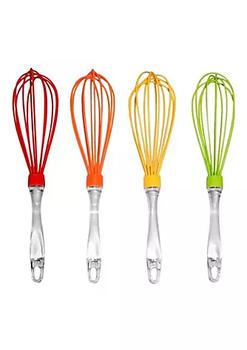 商品Kitcheniva | 4-Piece Silicone Coated Whisk Cooking Utensil,商家Belk,价格¥285图片
