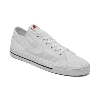 NIKE | Men's Court Legacy Canvas Casual Sneakers from Finish Line商品图片,7.6折