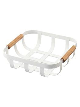 商品Yamazaki | Tosca Steel & Wood Fruit Bowl,商家Saks Fifth Avenue,价格¥194图片