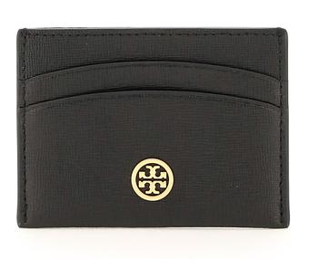 tory burch robinson, Tory Burch | Tory Burch Robinson Logo Plaque Cardholder商品图片 9.6折