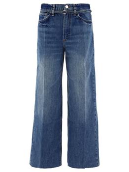 FRAME | Frame High-Waist Wide-Leg Jeans商品图片,6.1折×额外9折, 额外九折