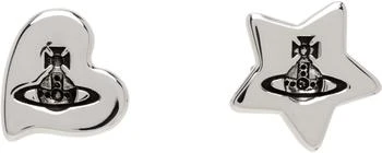 Vivienne Westwood | Silver Priscilla Earrings,商家SSENSE HK,价格¥927