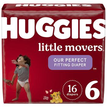 商品Huggies | Little Movers Baby Diapers Size 6,商家Walgreens,价格¥111图片