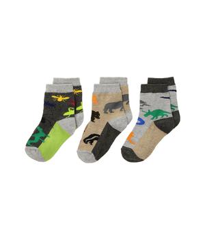 商品Jefferies Socks | Land Animal Crew 3-Pack (Infant/Toddler/Little Kid),商家Zappos,价格¥64图片