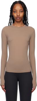 SKIMS | Khaki Fits Everybody Long Sleeve T-Shirt商品图片,独家减免邮费