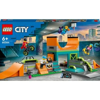 LEGO | LEGO City: Street Skate Park Set, Skateboard Stunts Toy (60364),商家Zavvi US,价格¥544