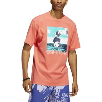 Adidas | adidas Originals Superstar Football Photo T-Shirt - Men's 7.1折, 独家减免邮费