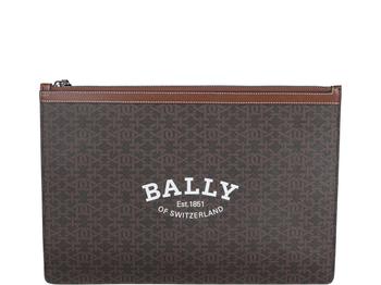 bally 包女包, Bally | Bally Logo Monogram Zipped Clutch Bag商品图片 8.6折