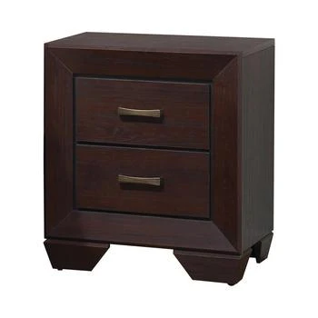 Coaster Co. of America | Kauffman 2-drawer Nightstand Dark Cocoa,商家Premium Outlets,价格¥1734