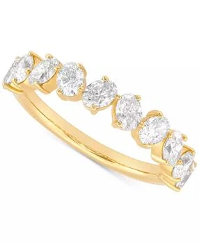 Macy's | Diamond Oval Band (1-1/2 ct. t.w.) in 14k Gold,商家Macy's,价格¥40353