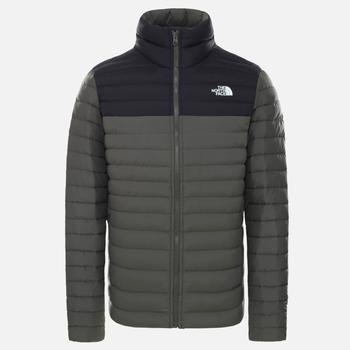 推荐The North Face Men's Stretch Down Jacket - New Taupe Green/TNF Black商品